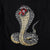 Cobra Embroidery 100% Cotton Short Sleeve Unisex T-shirt