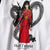 Hua Mulan Embroidery Round Neck Unisex Hoodie Cotton Sweatshirt