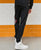 Noveno pantalón unisex de estilo chino con bordado de cabeza de tigre 100% algodón