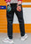 Lion Head Embroidery Oriental Style Jeans Straight-leg Pants