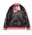 Dragon Embroidery & Carp Print Oriental Baseball Jacket Pilot Jacket