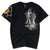 Cyprinus & Dragon Stickerei 100% Baumwolle Kurzarm Unisex T-Shirt