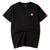 T-shirt unisexe à manches courtes 100% coton avec broderie Kung Fu Panda