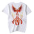 Phoenix Embroidery 100% Cotton Short Sleeve Unisex T-shirt