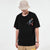 Bird & Floral Embroidery 100% Cotton Round Neck Chinese T-shirt