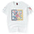 Dragon & Phoenix Embroidery 100%  Cotton Round Neck Chinese T-shirt