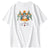 Beiging Opera Embroidery 100%  Cotton Round Neck Chinese T-shirt