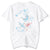 T-shirt Chinois 100% Coton Broderie Phoenix & Pivoine Col Rond