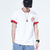 T-shirt cinese girocollo in cotone 100% stampa Cyprinus