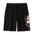 Cyprinus Pantalones de playa de lino con bordado Pantalones sueltos Pantalones cortos de estilo chino