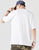 T-shirt chinois col rond 100% coton imprimé Reflect Light