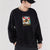 Peking Opera Embroidery Unisex Oriental Hoodie Cotton Sweatshirt