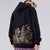 Plus Size Cyprinus Print Unisex Oriental Hoodie Baumwollsweatshirt