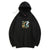 Crane & Deer Embroidery Unisex Oriental Hoodie Cotton Sweatshirt