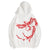 Phoenix Embroidery Unisex Oriental Hoodie Cotton Sweatshirt
