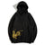 Phoenix Embroidery Unisex Oriental Hoodie Cotton Sweatshirt