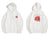 Luck Character Embroidery Unisex Oriental Hoodie Cotton Sweatshirt
