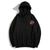 Luck Character Embroidery Unisex Oriental Hoodie Cotton Sweatshirt