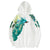 Peacock Embroidery Unisex Oriental Hoodie Cotton Sweatshirt