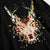 Drachen Totem Stickerei Unisex Oriental Hoodie Baumwollsweatshirt