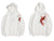 Cyprinus Embroidery Unisex Oriental Hoodie Sudadera de algodón