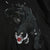 Panther Embroidery Unisex Oriental Hoodie Cotton Sweatshirt