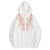 Prune Tree Embroidery Unisex Oriental Hoodie Cotton Sweatshirt