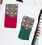 Peony Pattern USB Portable Charger Power Bank Creative Gift
