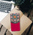 Peony Pattern USB Portable Charger Power Bank Creative Gift