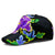 Berretto da baseball unisex orientale snapback con ricamo peonia