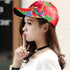 Peony Embroidery Unisex Oriental Snapback Baseball Cap