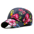 Gorra de béisbol con snapback oriental unisex con estampado floral