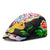 Peacock Embroidery Unisex Oriental Beret Peaked Cap