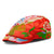 Gorra con visera de boina oriental unisex con bordado de pavo real