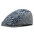 Floral Printed Unisex Oriental Beret Peaked Cap