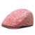 Floral Printed Unisex Oriental Beret Peaked Cap