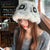 Traditional Chinese Lion Head Winter Bucket Hat Warm Fur Wool Outdoor Fisherman Cap