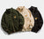 Veste de style chinois unisexe en molleton camouflage avec col montant et broderie de grue