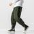 Thick Camo Fleece Chinese Style Unisex Harem Pants