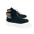 Totem Embroidery Genuine Leather Sports Shoes Retro Sneakers