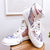 Sportschuhe aus Brokat und Leder mit Blumenmuster im chinesischen Stil Sneakers