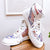 Floral Brocade & Leather Sports Shoes Chinese Style Sneakers