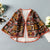 Cheongsam Matched V Neck Floral Embroidery Shawl Cloak Bolero Jacket