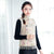 Copy of Fur Collar & Cuff Chinese Style Thick Waistcoat Vest with Tassels