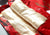 Manteau ouaté floral de style chinois avec bord en fourrure de coton fantaisie
