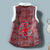 Copie de col de fourrure et de manchette gilet épais de style chinois avec des glands