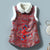 Dargon & Phoenix Brocade Fur Collar & Cuff Chinese Style Thick Waistcoat Vest