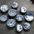 Chinese Porcelain Kung Fu Tea Set 10 Tea Cups