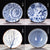 Chinese Porcelain Kung Fu Tea Set 10 Tea Cups