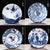 Chinese Porcelain Kung Fu Tea Set 10 Tea Cups